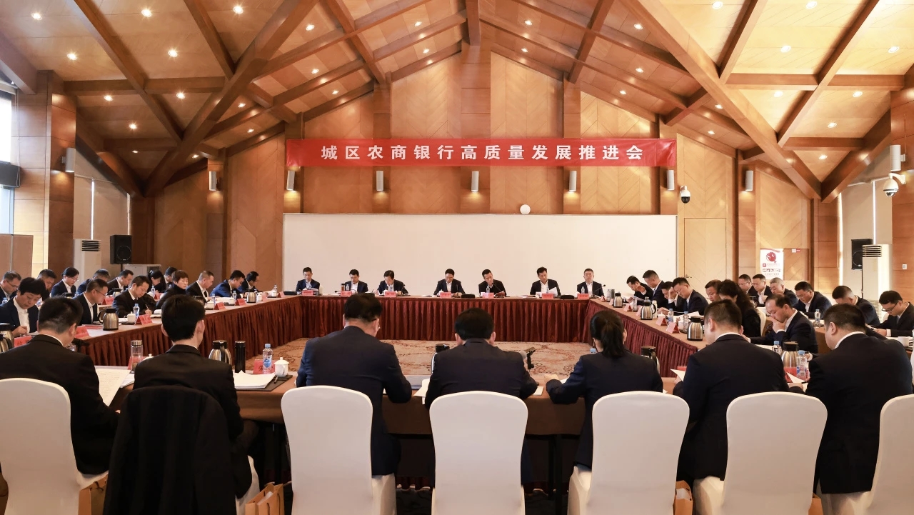 江西农商联合银行召开城区行高质量发展推进会
